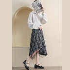 Giày Mary Jane Nữ Da Mềm Phong Cách Vintage