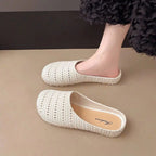 Dép Sục nữ đế bệt phong cách vitage