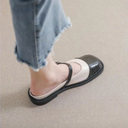 Giày Sục Mary Jane  đế bằng